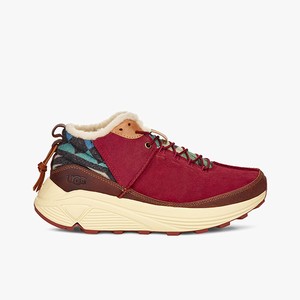 Ugg Miwo Trainer High Sierra Men Sneakers Red (9371JBLKN)